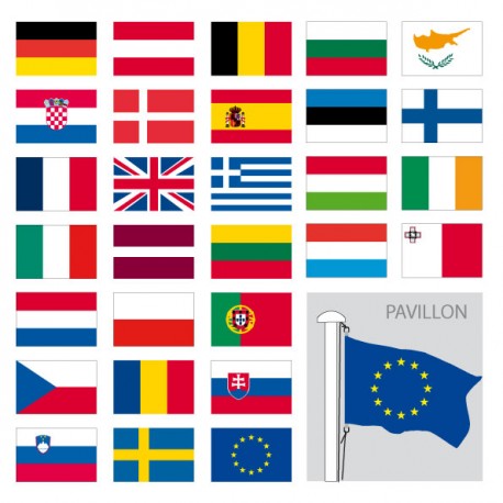 Kit des pavillons de l'Europe