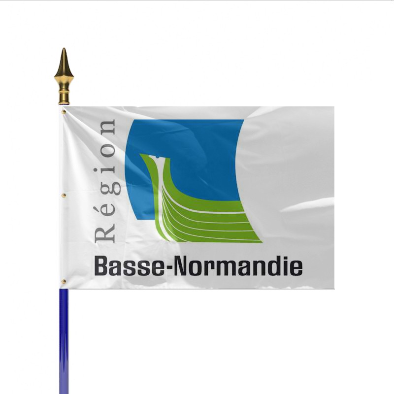 Drapeau Normandie pour mât - Région