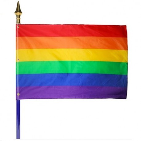 Drapeau LGBT Lesbien (5 bandes)